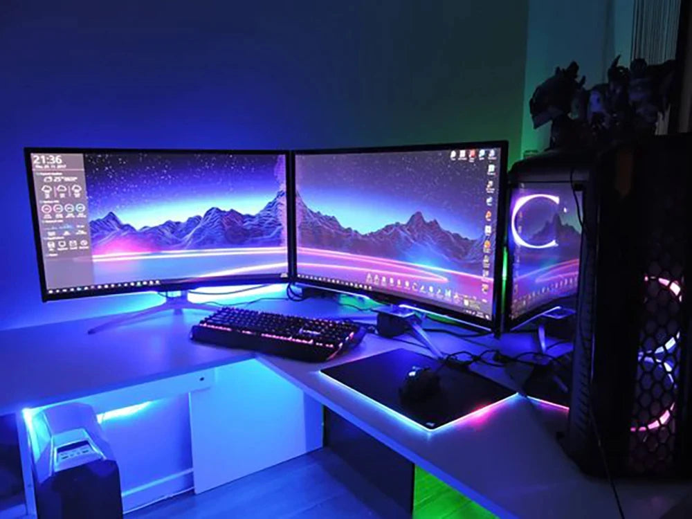 Smart LED Strip Lights | App & Remote Control, RGB Color Changing